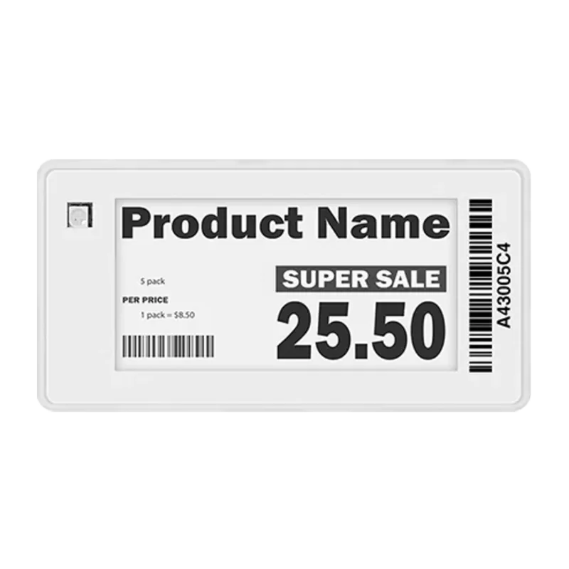 2.13inch Electronic Price Tag