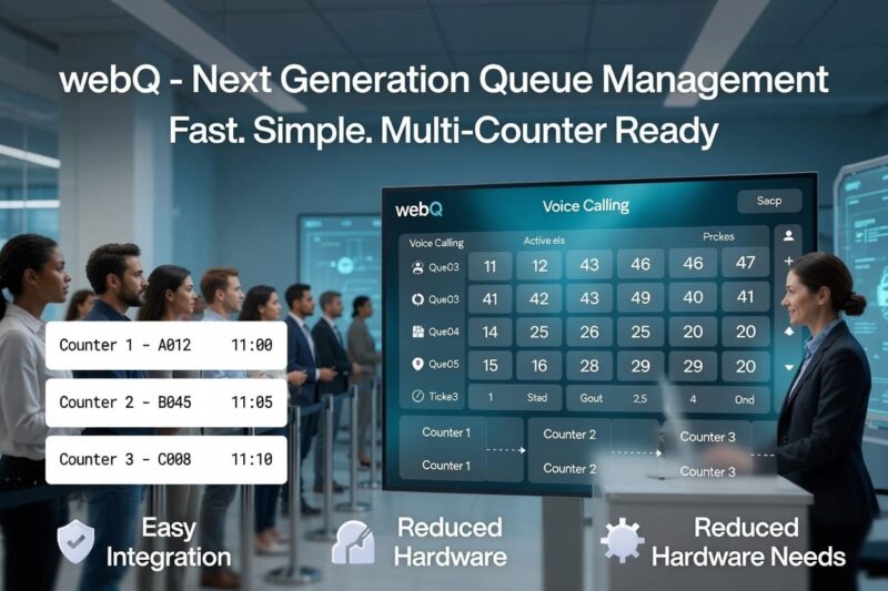 webQ queue management image