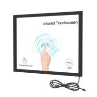 Infrared touch overlay