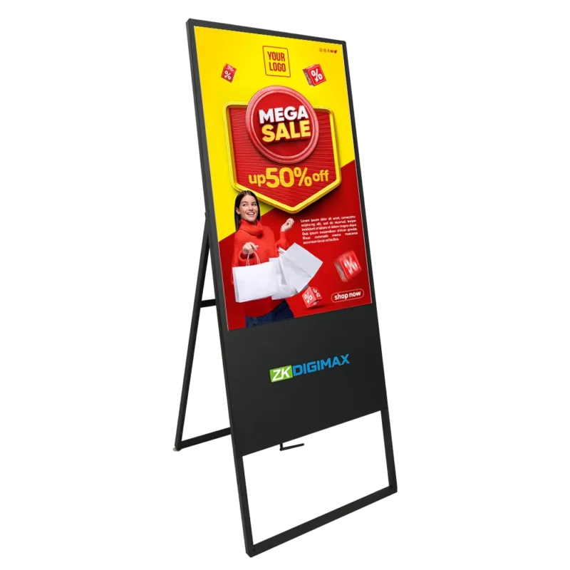 Digital Signage Arena Digital A-Frame