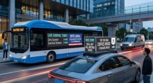 On the Move Global Trends Shaping Vehicle Digital Signage